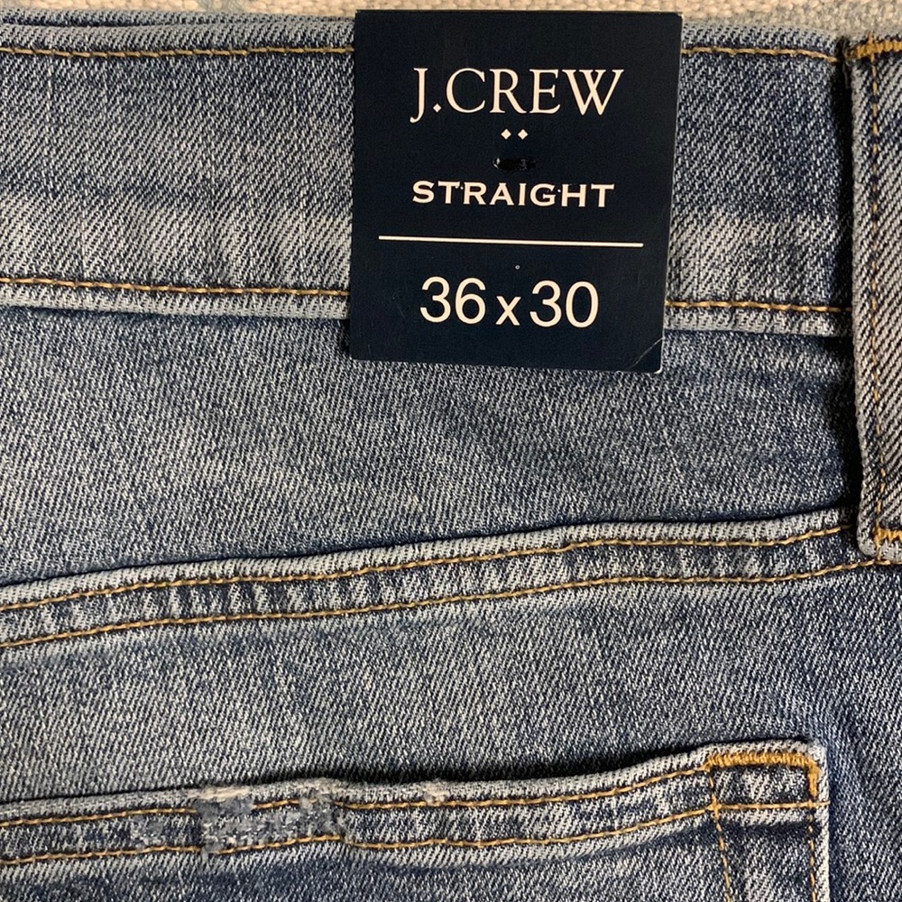 J. Crew Men's Flex Straight Jeans 36x30
